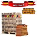 Palette Holzbriketts + 5 S&auml;cke Anz&uuml;ndholz gratis 