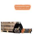 Halbe Palette Holzbriketts nach Wahl + gratis Paket im Wert von 25€