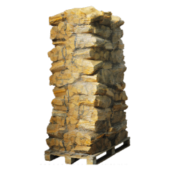 88 Netze Kammergetrocknetes gespalten Eiche Brennholz 25cm