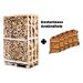 Ganze Palette Eschenholz + 5 kostenlose Säcke Anzündholz