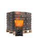 Halbe Palette Giant Flames Steineichen-Holzkohle 24 Säcke x 10 kg (240 kg)