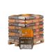 Halbe Palette Giant Flames Holzpellets 35 Säcke x 15 kg (525kg)