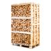 Palette kammergetrocknetes gespalten Eiche Brennholz 33cm