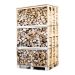 Palette kammergetrocknetes gespalten Hainbuche Brennholz 33cm