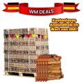 Palette Holzbriketts + 5 S&auml;cke Anz&uuml;ndholz gratis 