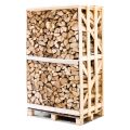 Hele pallet ovengedroogd gekloofd essen haardhout 25cm Hele pallet ovengedroogd gekloofd essen haardhout 25cm