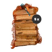 Giant Flames aanmaakhout FSC 5 netzakken x 12.5L Giant Flames aanmaakhout FSC 5 netzakken x 12.5L