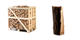 Halbe Palette Brennholz Eichenholz Halbe Palette Brennholz Eichenholz