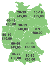 Bundesweit geliefert